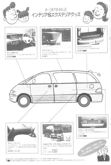 Toyota estima (previa): история необычного среднемоторного минивэна