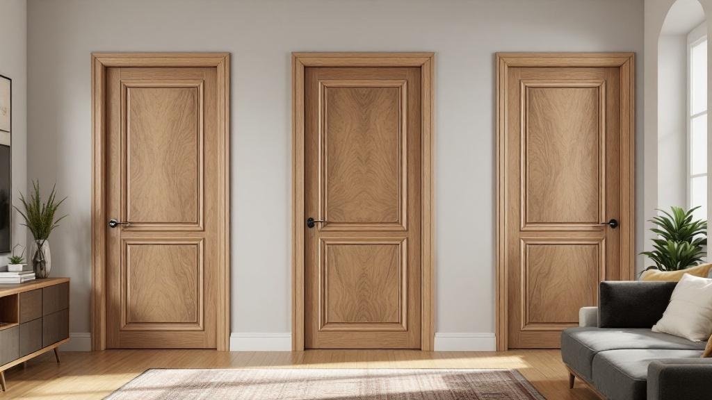 Деревянные межкомнатные двери: массив или шпон – что лучше выбрать для интерьера