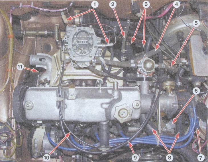 Ваз 2109-08 двигатель полная разборка