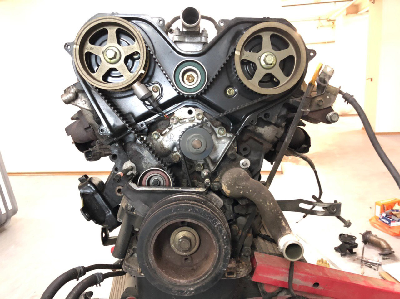 Двигатель toyota 5vz-fe (3.4 л. dohc)