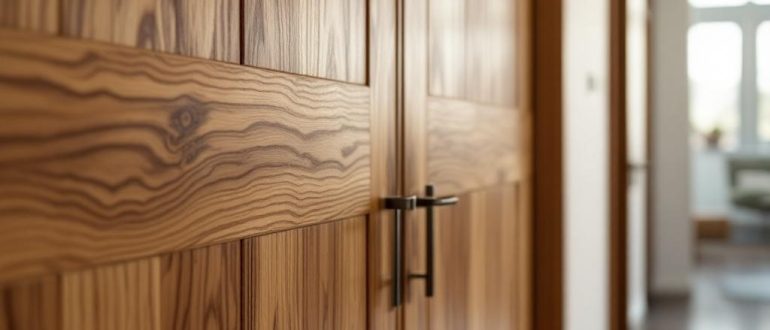 Деревянные межкомнатные двери: массив или шпон – что лучше выбрать для интерьера