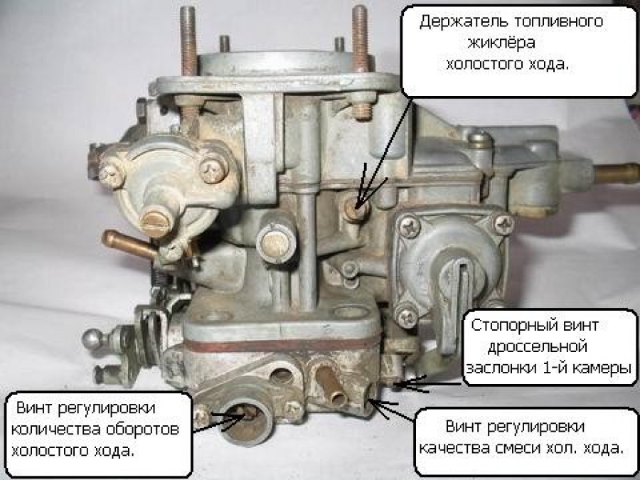 Богатая смесь карбюратор ваз 2106