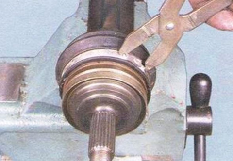 Замена пыльника наружного шруса гранаты привода переднего колеса автомобиля ВАЗ 2109 2108, 21099, необходимые для замены инструменты и пошаговая инструкция