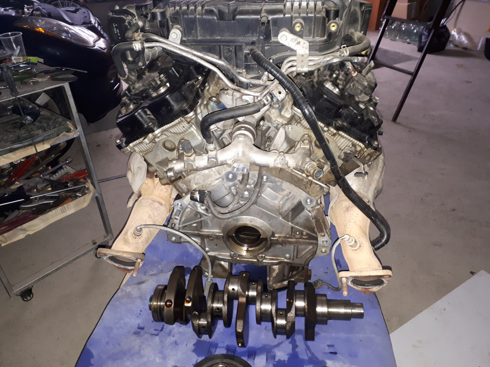 Двигатель nissan vq25det