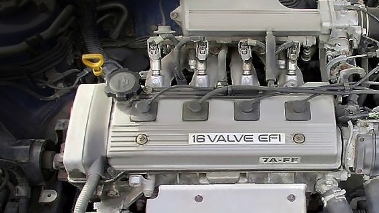 Двигатель toyota 7a-fe (lean burn): характеристики и особенности эксплуатации