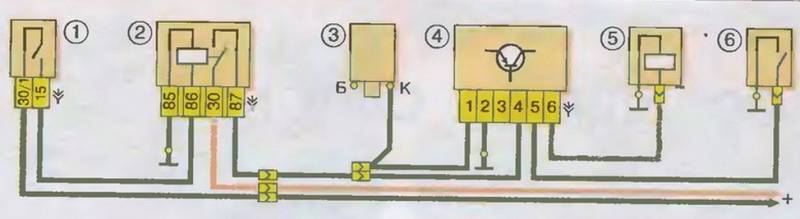 Электрическая схема ваз 21213 нива карбюратор