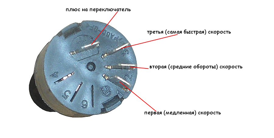 Дополнительный резистор электродвигателя «печки» ваз 2109