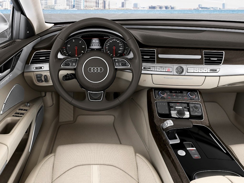 Audi A8 – крупноразмерный четырехдверный седан представительского класса Под капотом авто можно встретить дизельные, бензиновые и гибридные силовые установки