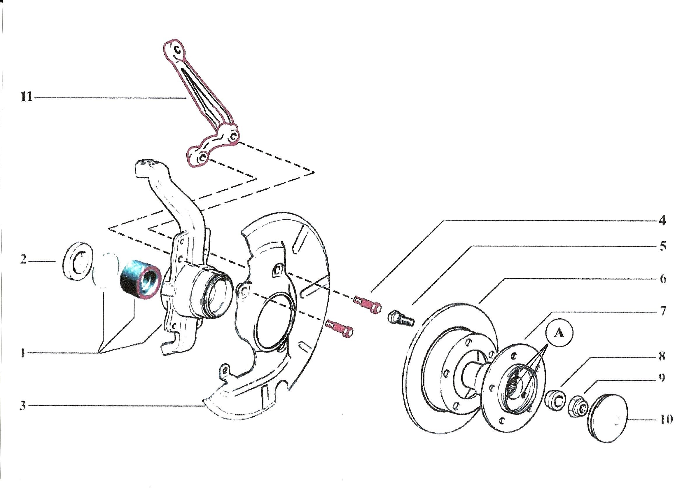 Из чего состоит ступица переднего колеса? - ремонтируем авто своими руками - советы и видео