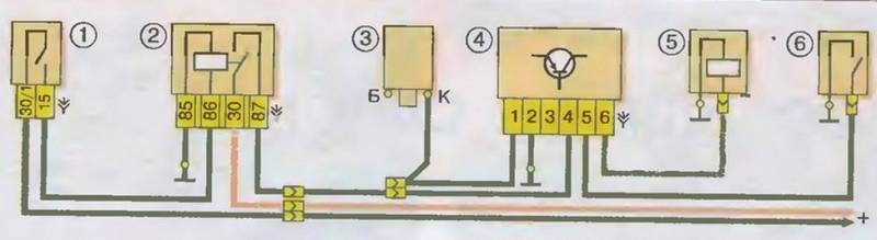 Электрическая схема ваз 21214 (21213, 2121 и 2131) нива инжектор и карбюратор с описанием проводки