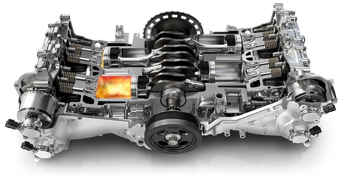 Двигатель EJ20X запущен в производство в 2003 году Через год с конвейера сошел EJ20Y Оба мотора практически одинаковы Представляют собой оппозитные четырехцилиндровые бензиновые двигатели объемом 2,0 литра, с турбонаддувом Мощность первого составляла 260
