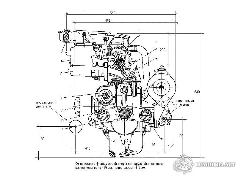Двигатель ваз ока (ваз-1111, сеаз-1111, камаз-1111)